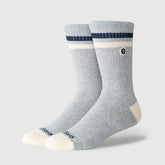 The Varsity Crew Sock - Grey Heather