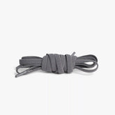 GREATS Premium Elastic Laces - Ash Grey
