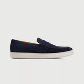 The Paros Penny Loafer - Navy