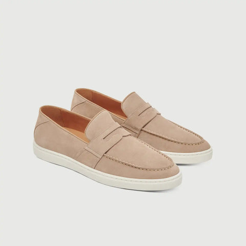 The Paros Penny Loafer - Sand